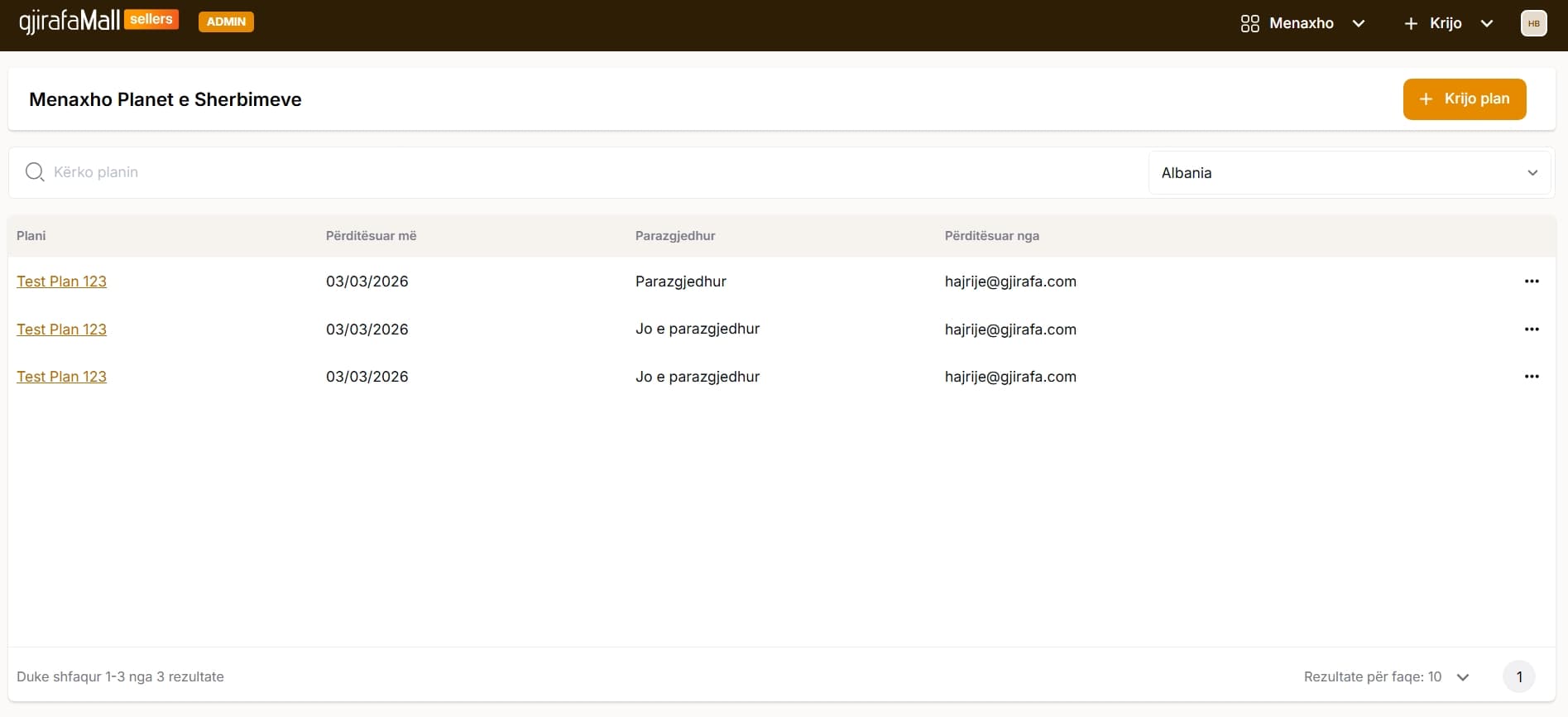 Sellers Platform screenshot 2